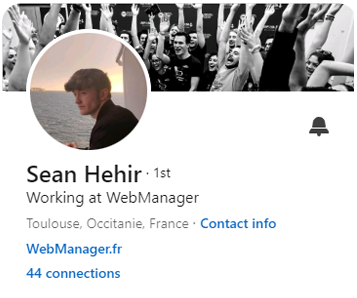 Sean Hehir WebManager Carcassonne Toulouse